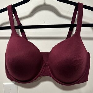 Victoria's Secret Body by Victoria Burgundy Underwire Bra